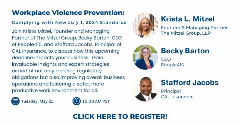 Register for the Workplace Violence Prevention webinar